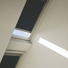 Skylight blackout blinds